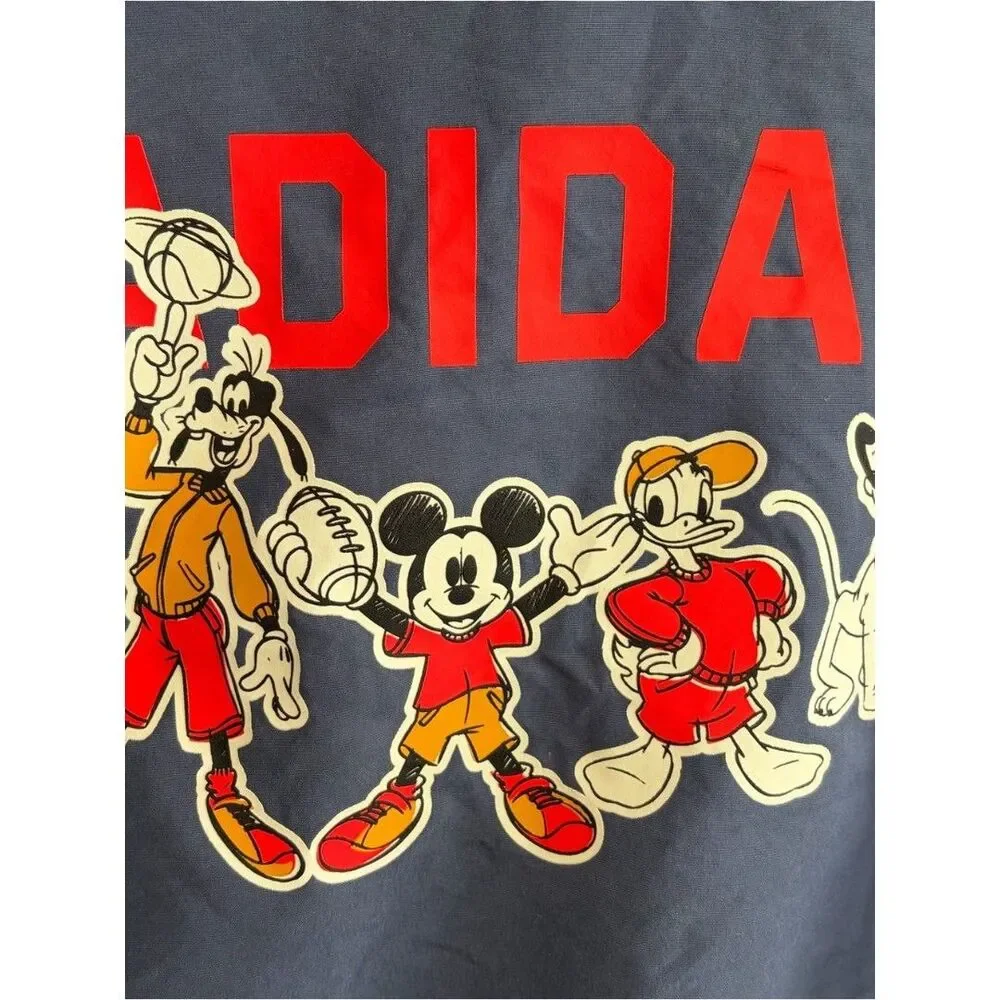 Adidas x Disney Mickey & Friends Blue Track Jacket